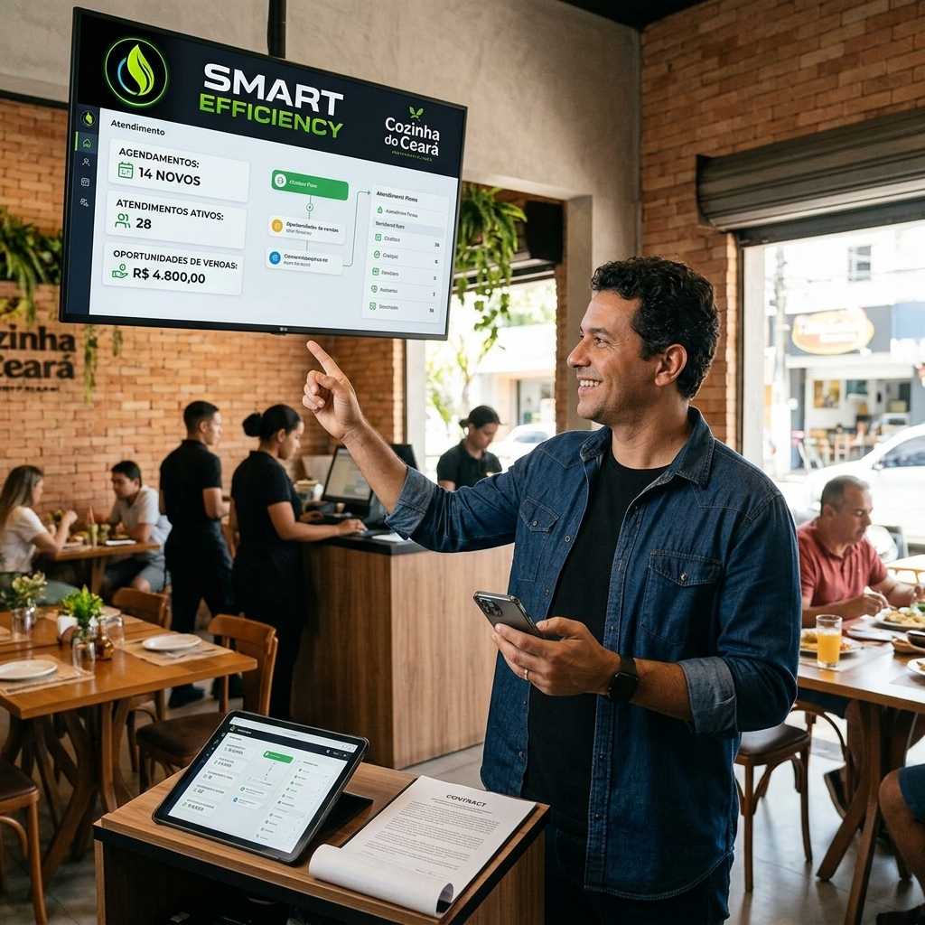 Gestão de atendimento em uma pizzaria